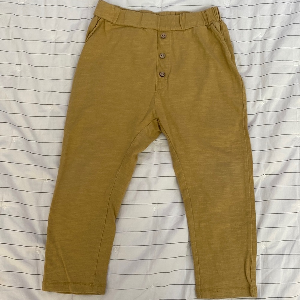 Rylee and Cru Cru pant in amber 4-5Y